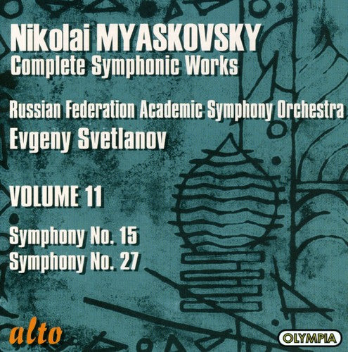 the album cover for Evgeny Svetlanov - Symphonies 15