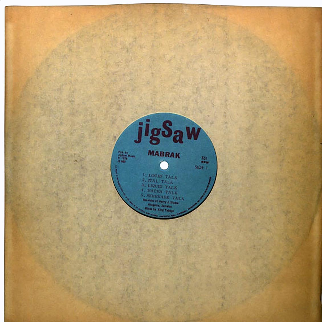 Mabrak - Drum Talk Vinyl Record