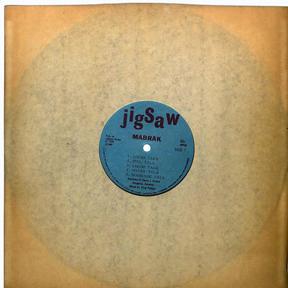 Mabrak - Drum Talk Vinyl Record