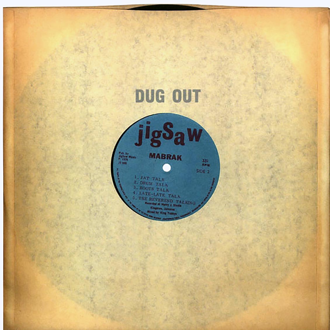 Mabrak - Drum Talk Vinyl Record