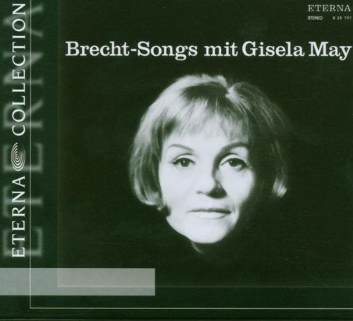 the album cover for Gisela May - Brecht Songs Mit Gisela May