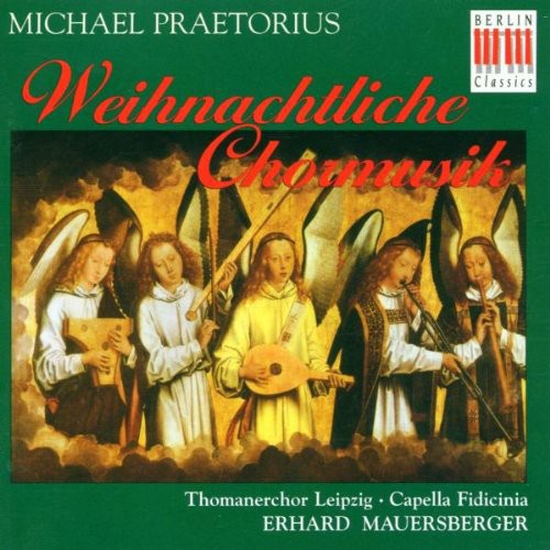 the album cover for M. Praetorius - Choral Music for Christmas