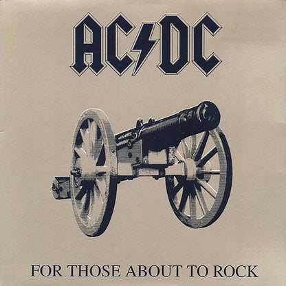 ACDC For Those About To Rock We Salute You 180g Vinyl Record