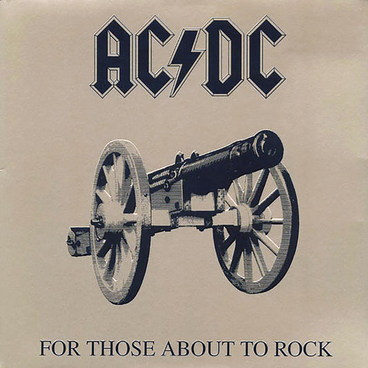 ACDC For Those About To Rock We Salute You 180g Vinyl Record