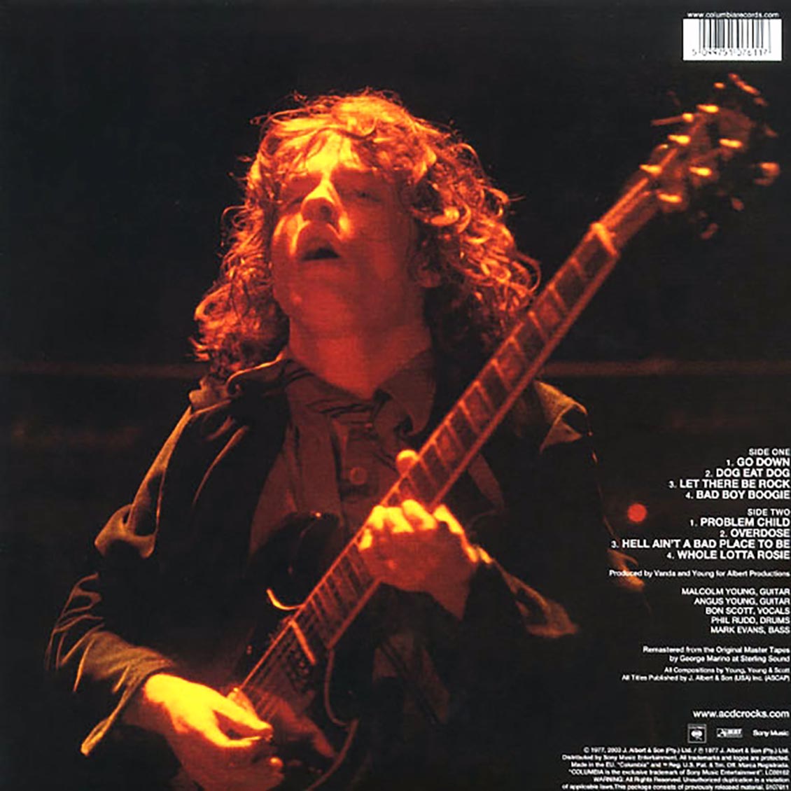 AC/DC - Let There Be Rock (180g) Vinyl Record