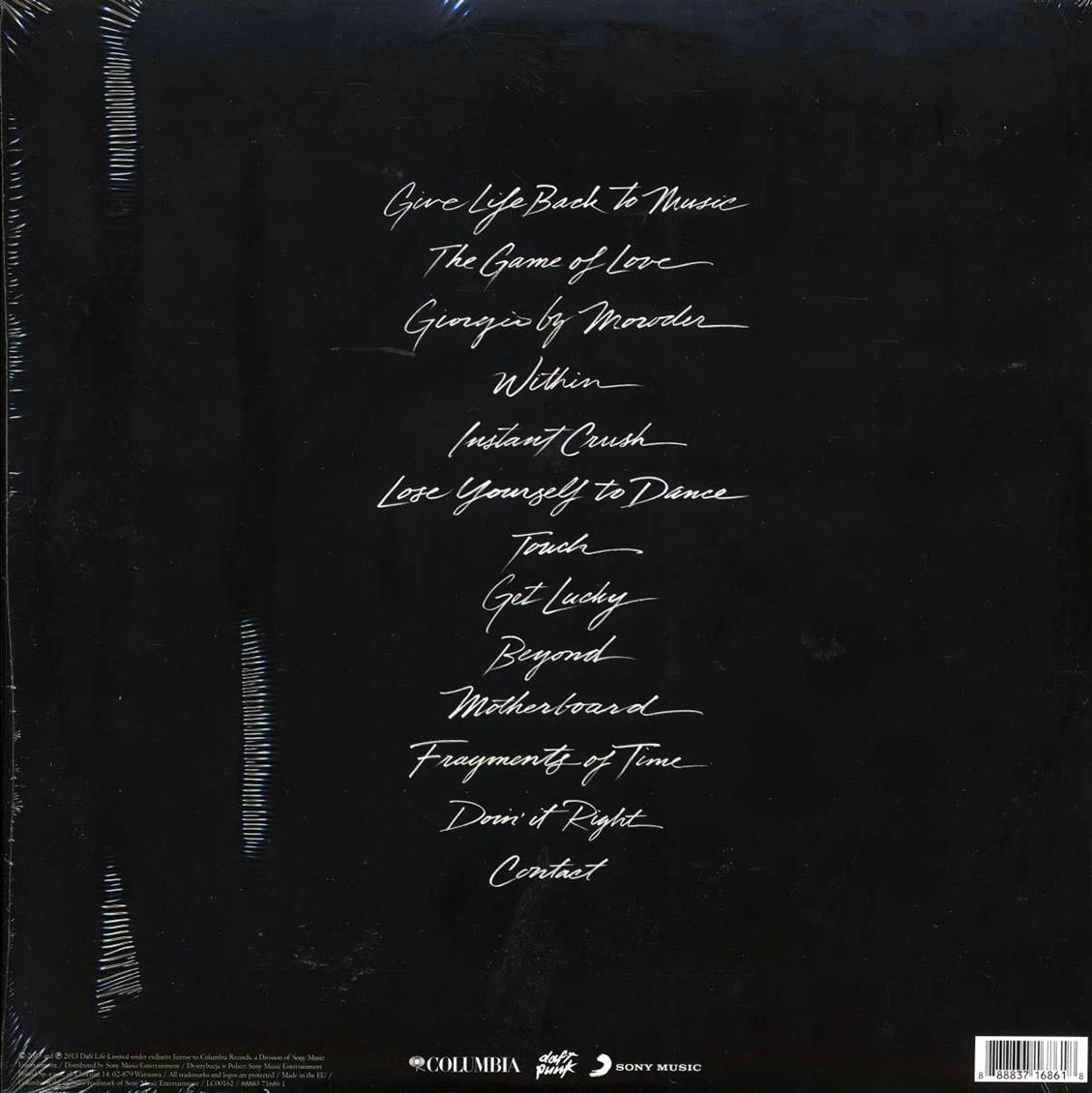 Daft Punk - Random Access Memories (2xLP) (incl. mp3) (180g) Vinyl Record