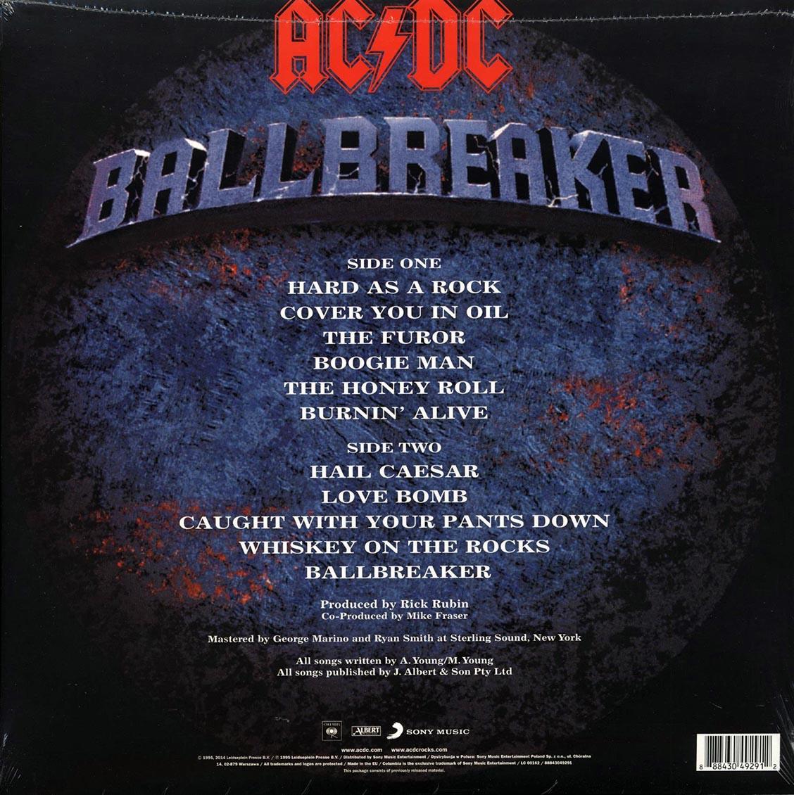 AC/DC - Ballbreaker (180g) Vinyl Record