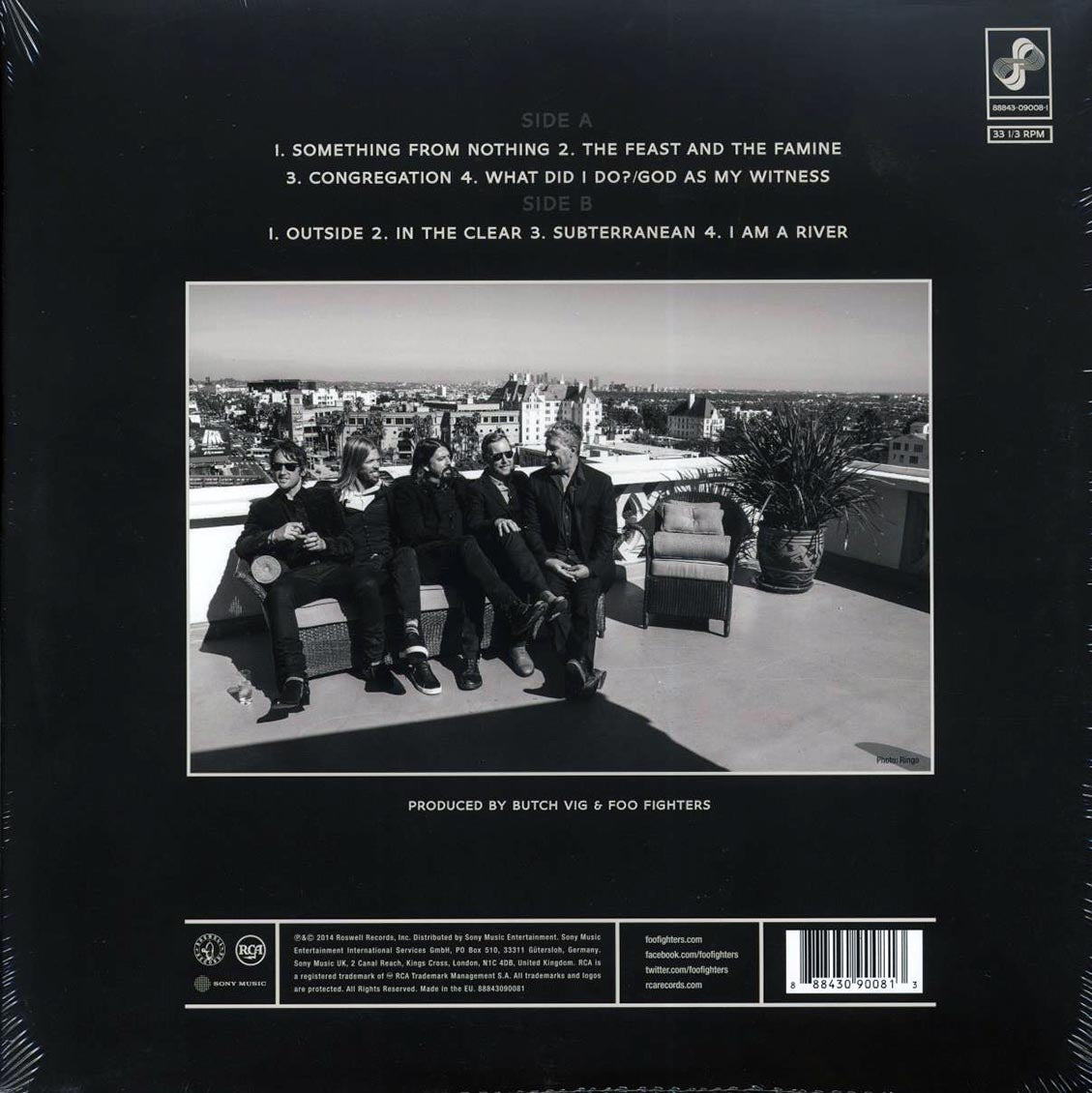 Foo Fighters Sonic Highways incl. mp3 180g Vinyl Record