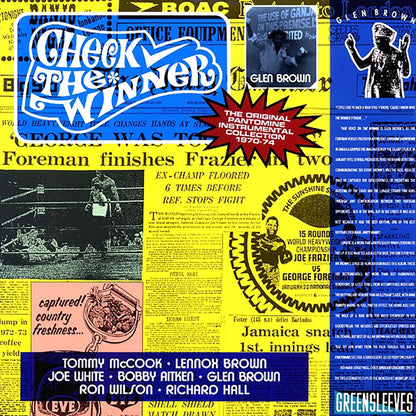 Glen Brown - Check The Winner: The Original Pantomine Instrumental Collection 1970-74 Vinyl Record