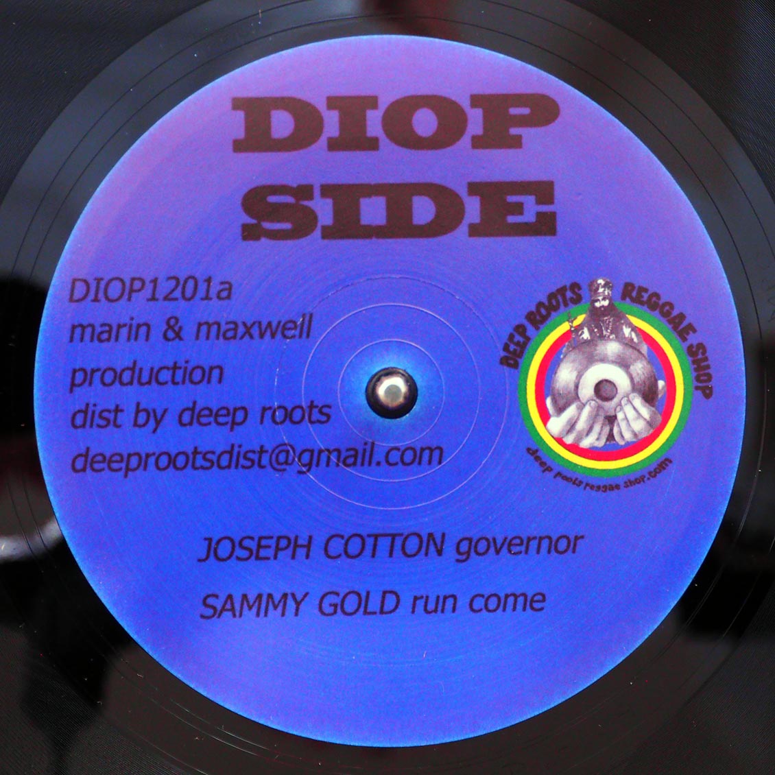 Joseph Cotton - Governor; Sammy Gold - Run Come  /  Sammy Gold - Creator; Bush Chemists - Version (rhythm: "Nitty Gritty - Ain't My Home AKA Prince Jammy - Peek & Poke") 12" Vinyl Record