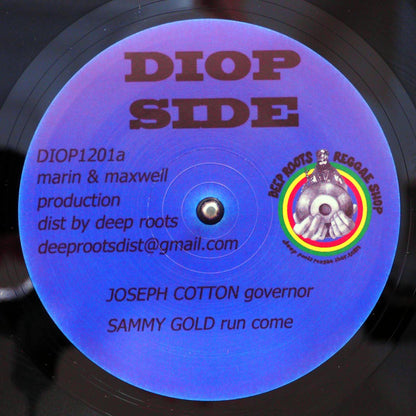 Joseph Cotton - Governor; Sammy Gold - Run Come  /  Sammy Gold - Creator; Bush Chemists - Version (rhythm: "Nitty Gritty - Ain't My Home AKA Prince Jammy - Peek & Poke") 12" Vinyl Record