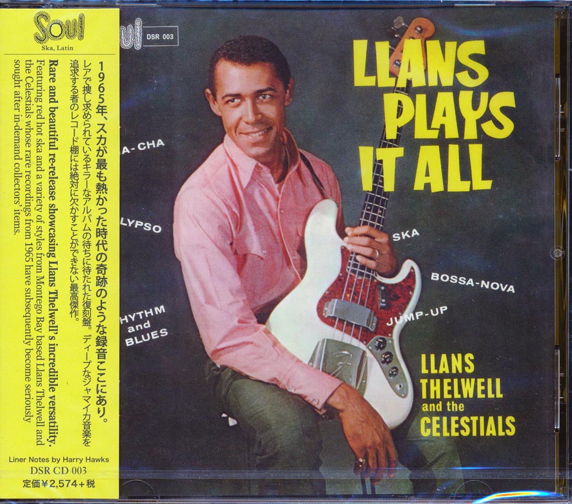 Llans Thelwell & The Celestials - Llans Plays It All (Japan) Music CD