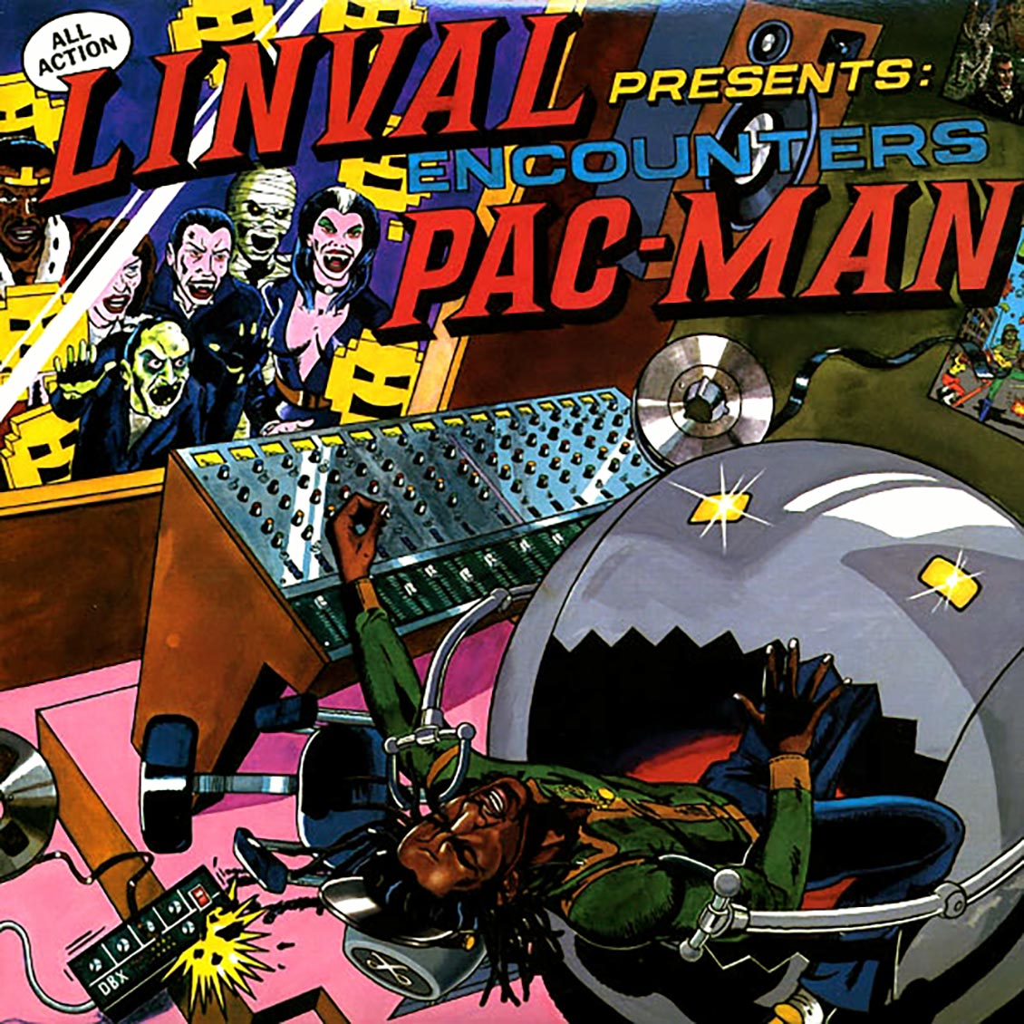 Scientist - Linval Presents Encounters Pac-Man + Bonus Vocals Album (2xLP) Vinyl Record