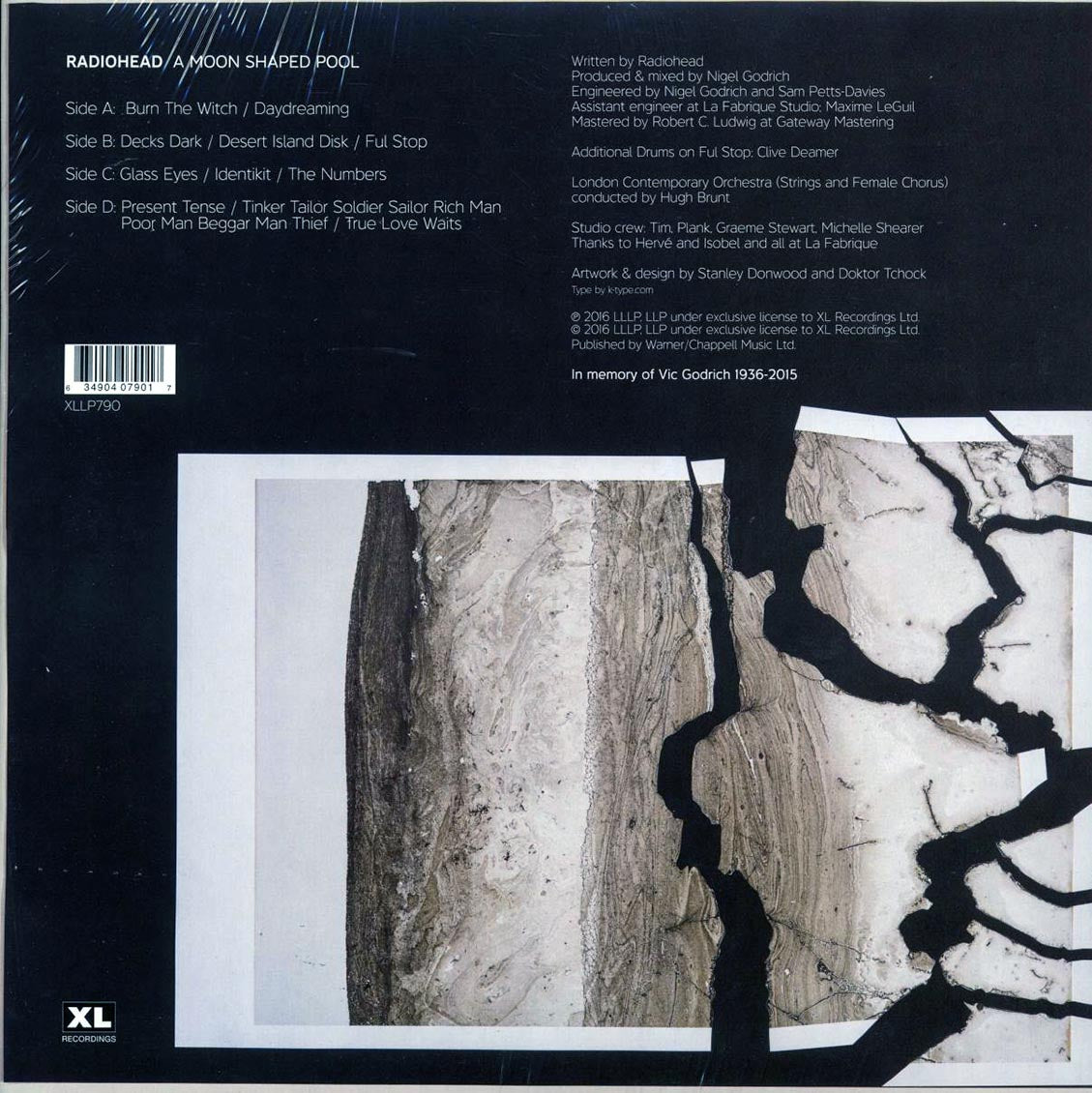 Radiohead - A Moon Shaped Pool (2xLP) (incl. mp3) (180g) Vinyl Record
