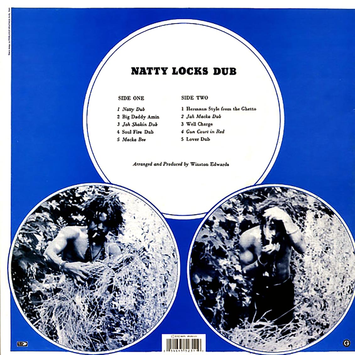 Winston Edwards - Natty Locks Dub Vinyl Record