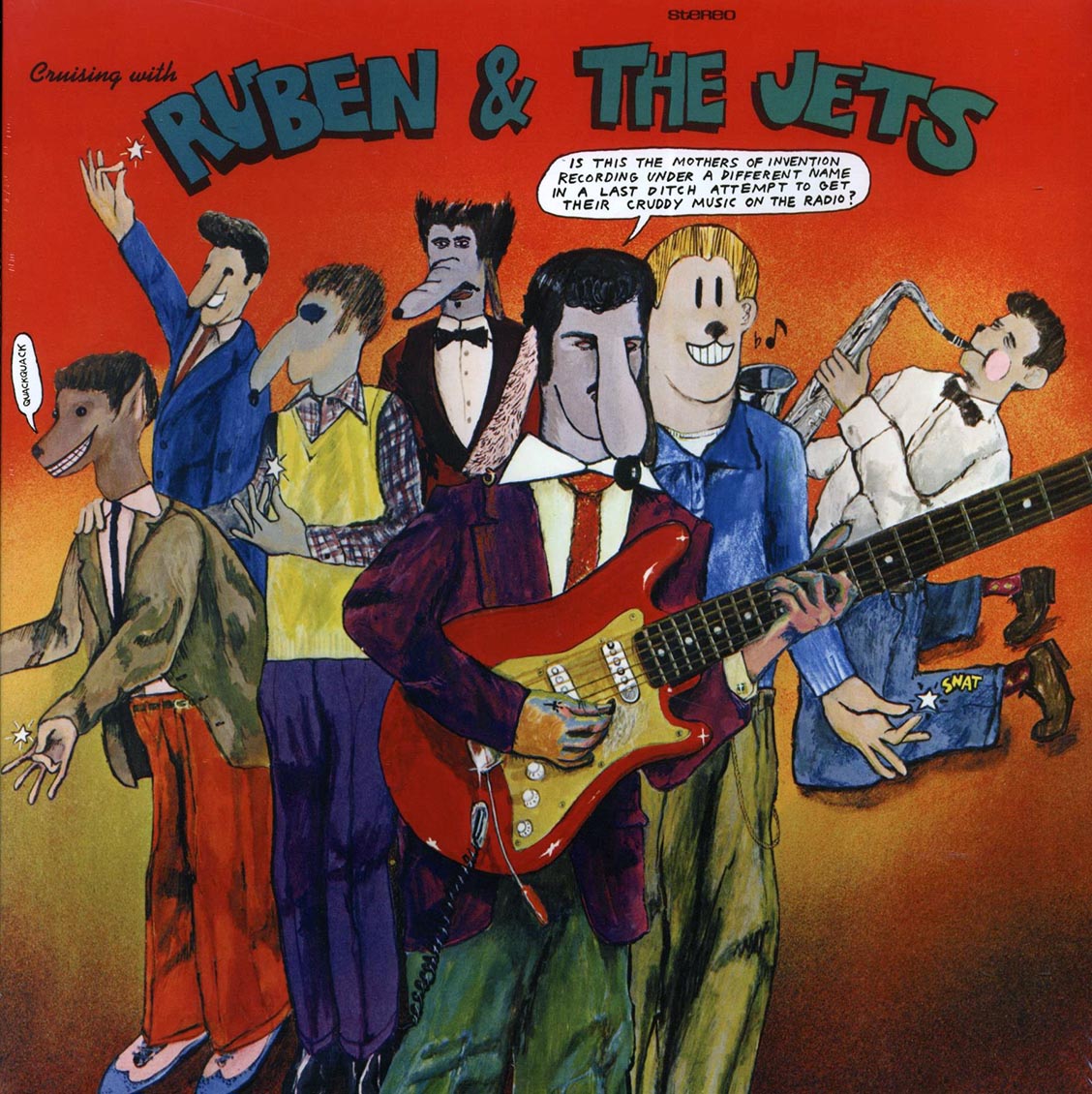 Frank Zappa, The Mothers Of Invention - Cruising With Ruben & The Jets (180g) (audiophile) Vinyl Record