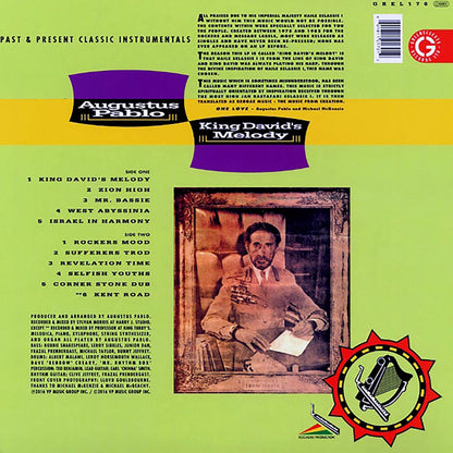 Augustus Pablo - King David's Melody Vinyl Record