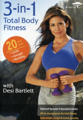 3-in-1 Total Body Fitness With Desi - 3-in-1 Total Body Fitness With Desi - DVD