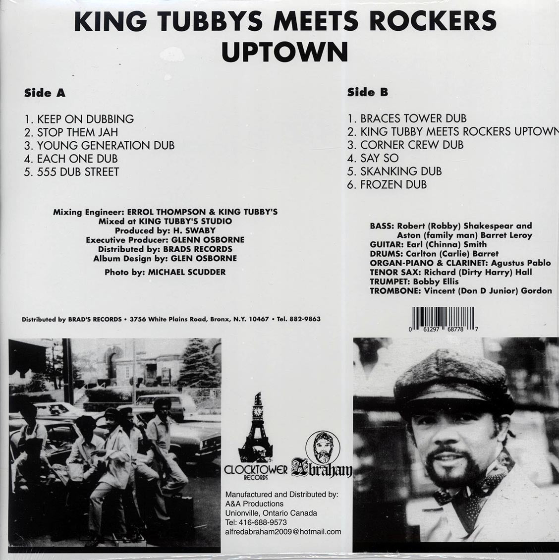 Augustus Pablo - King Tubbys Meets Rockers Uptown Vinyl Record