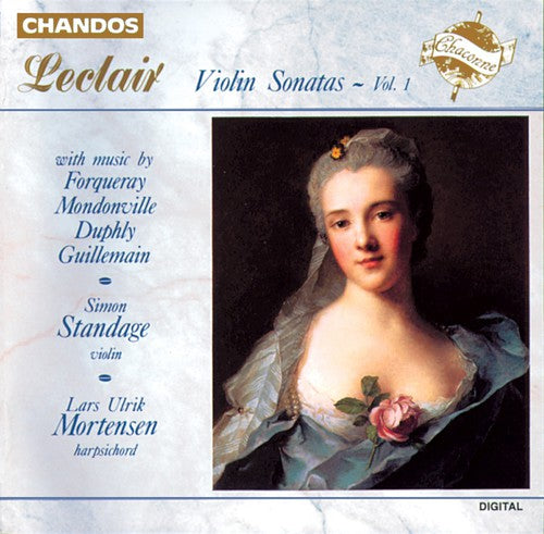 Leclair / Duphly / Mortensen / Standage - Violin Sonatas 1 - Music CD