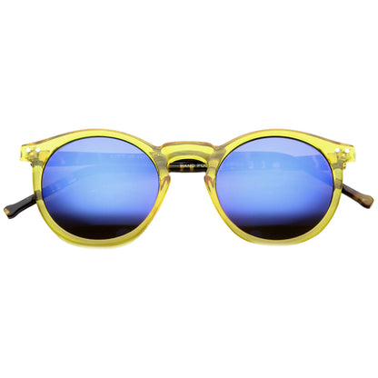 1920's P3 Dapper Vintage Inspired Round Sunglasses 8637