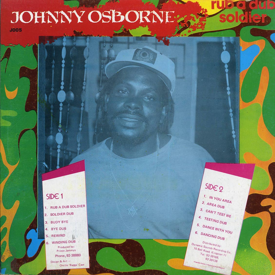 Johnny Osbourne - Rub A Dub Soldier (1985 FIRST PRESS) (Jamaica press) (orig. press) Vinyl Record