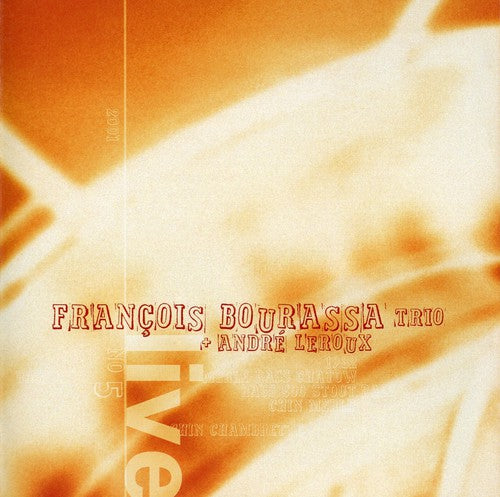 Bourassa,francois - Live - Music CD