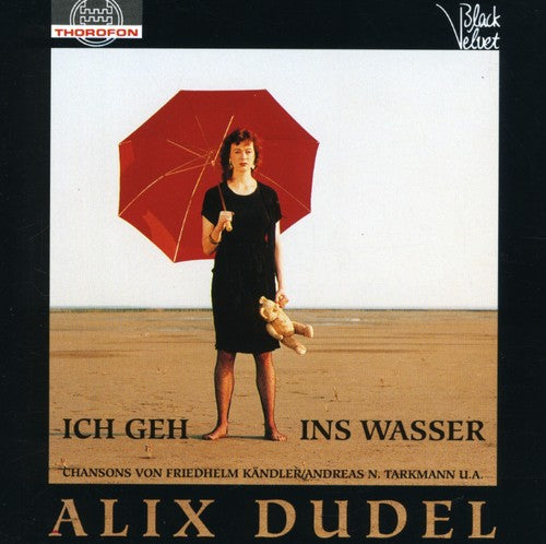 the album cover for Alix Dudel - Alex Dudil I Get in the Water