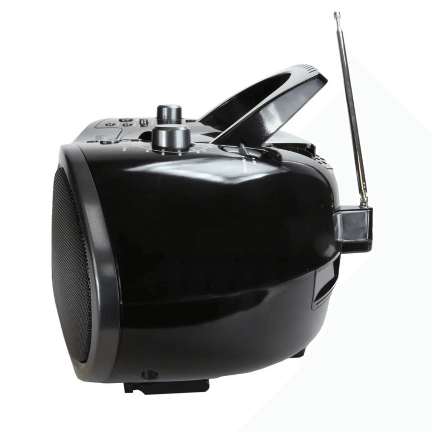 Emerson 7” Bluetooth DVD Boombox with HD-INPUT AM/FM Radio and Stereo Speakers