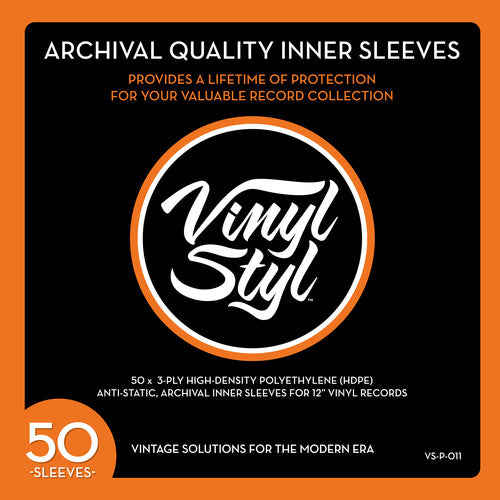 Archival Quality Inner Sleeves - 50 Count | Mint (M)