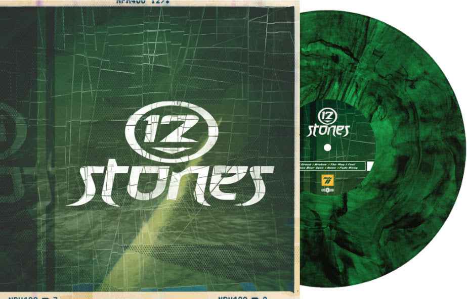 PRE-ORDER 12 Stones - 12 Stones (Indie Exclusive) [Green & Black Marble Vinyl] [Vinyl] Vinyl Record