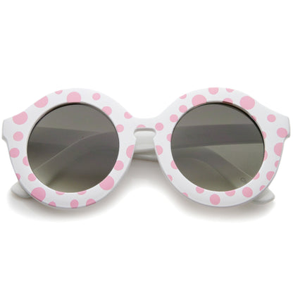 Valley City X zeroUV Retro Round Spunky Sunglasses A539