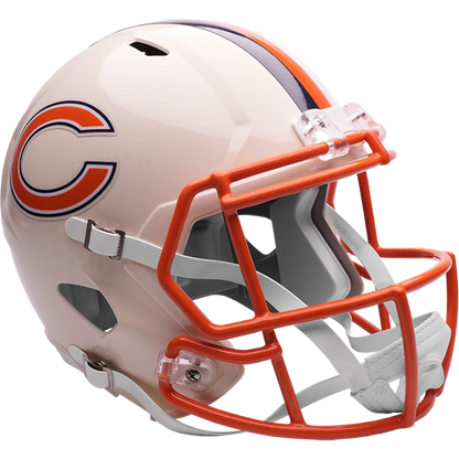 Chicago Bears Full Size Speed Replica Football Helmet RETRO - NFL