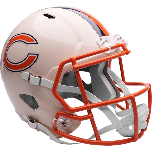 Chicago Bears Full Size Speed Replica Football Helmet RETRO - NFL