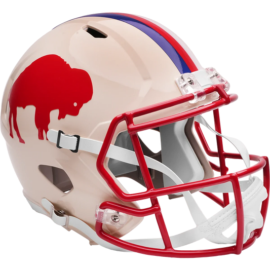 Buffalo Bills Full Size Speed Replica Football Helmet RETRO - NFL