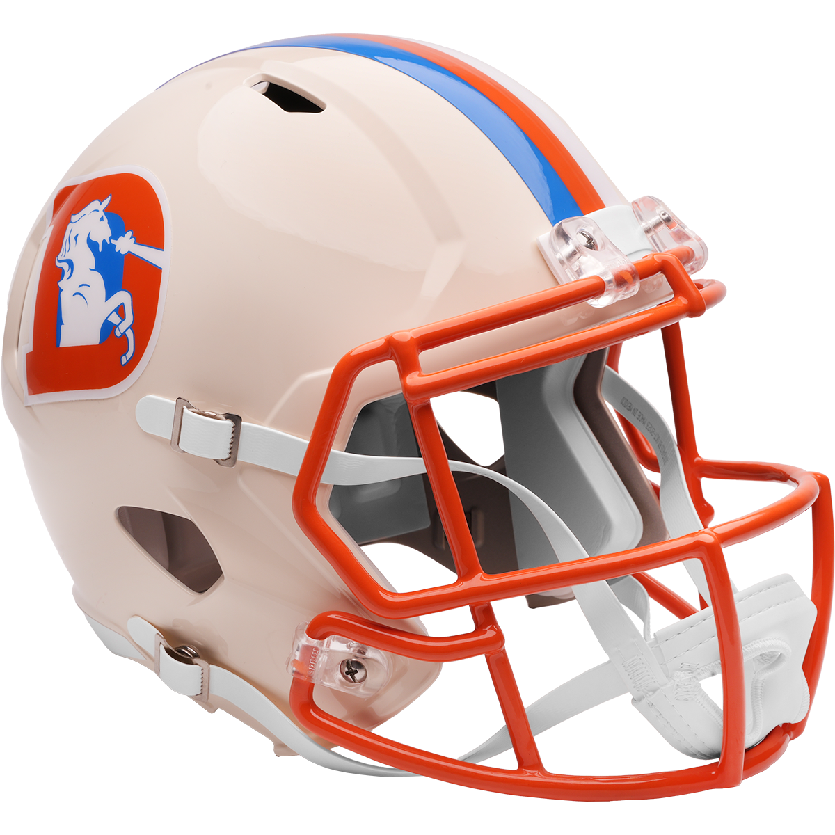 Denver Broncos Full Size Speed Replica Football Helmet RETRO - NFL