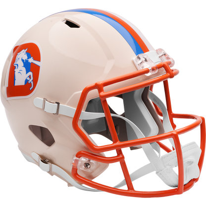 Denver Broncos Full Size Speed Replica Football Helmet RETRO - NFL