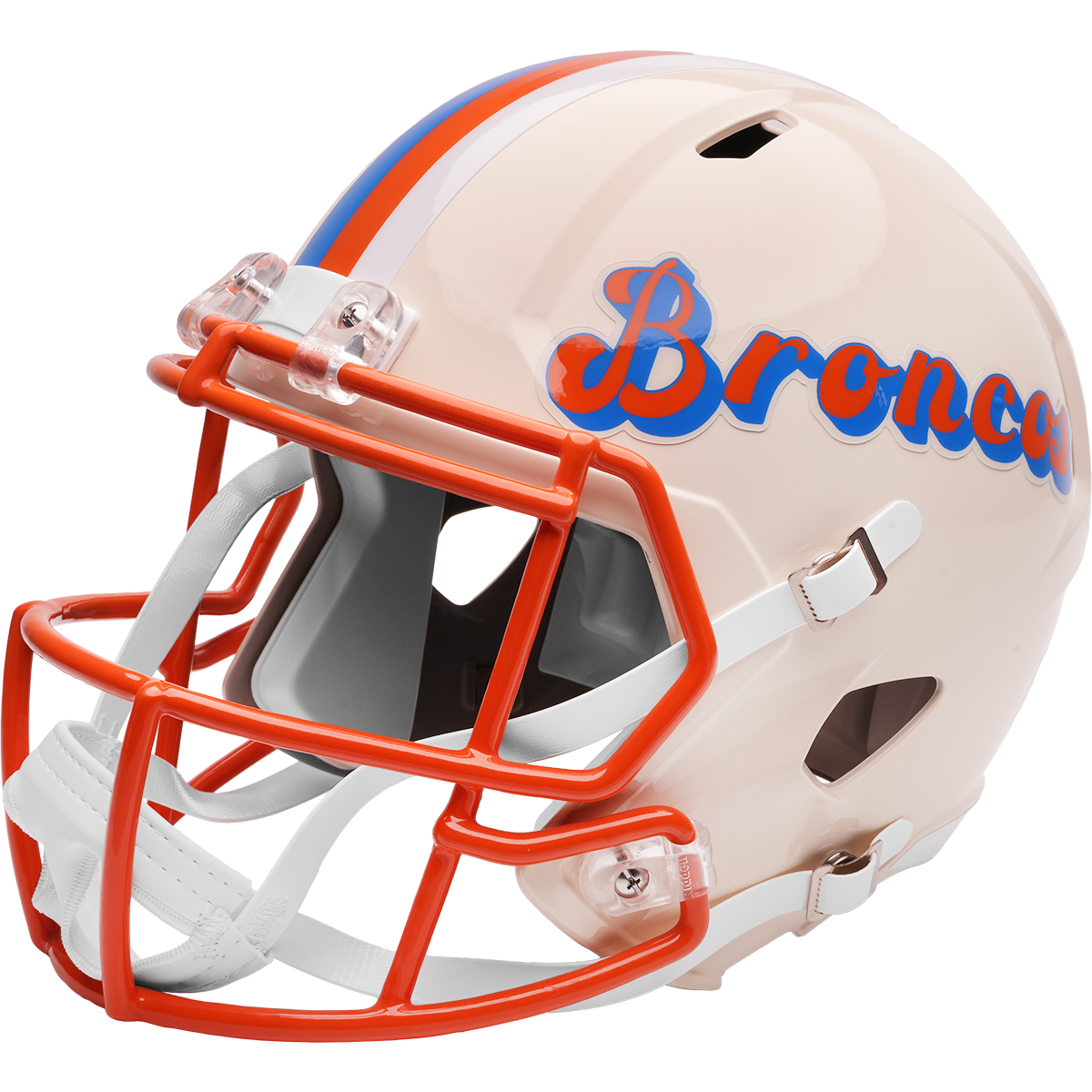 Denver Broncos Full Size Speed Replica Football Helmet RETRO - NFL