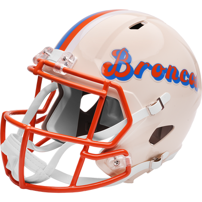 Denver Broncos Full Size Speed Replica Football Helmet RETRO - NFL