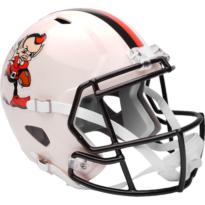 Cleveland Browns Full Size Speed Replica Football Helmet RETRO - NFL