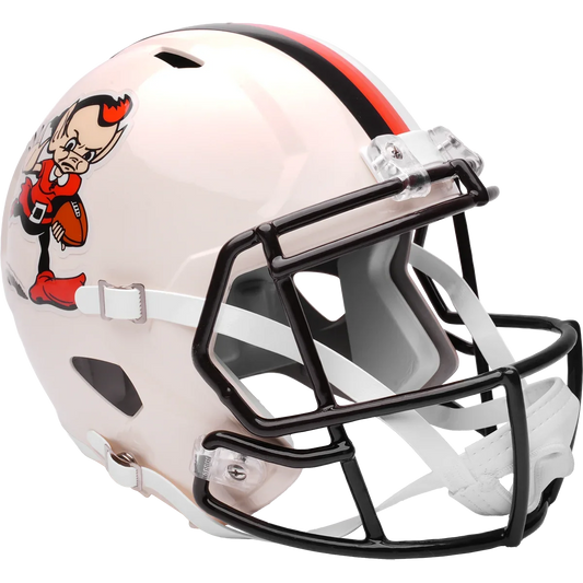 Cleveland Browns Full Size Speed Replica Football Helmet RETRO - NFL
