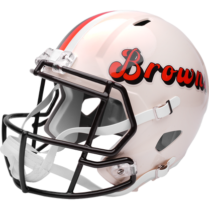 Cleveland Browns Full Size Speed Replica Football Helmet RETRO - NFL