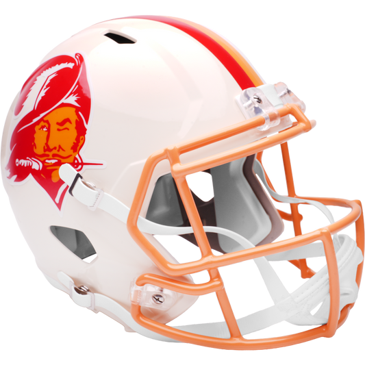 Tampa Bay Buccaneers Full Size Speed Replica Football Helmet RETRO - NFL