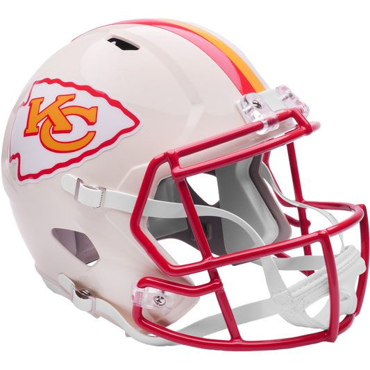 Kansas City Chiefs Full Size Speed Replica Football Helmet RETRO - NFL
