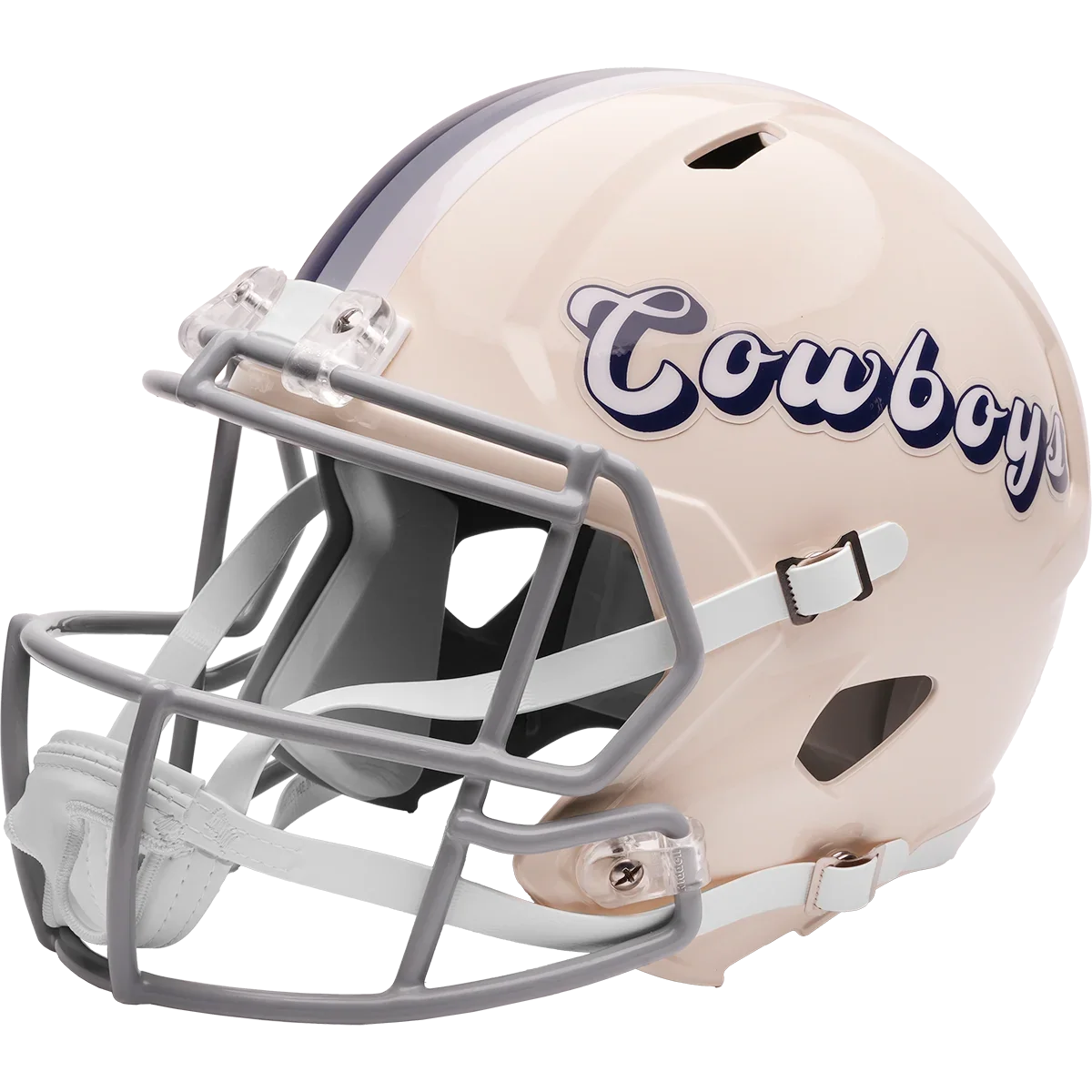 Dallas Cowboys Full Size Speed Replica Football Helmet RETRO - NFL