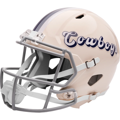 Dallas Cowboys Full Size Speed Replica Football Helmet RETRO - NFL