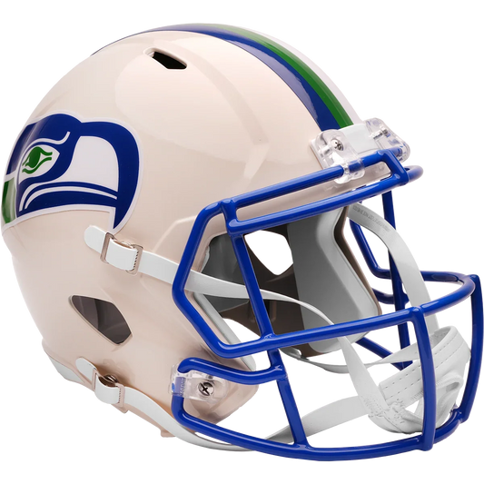 Seattle Seahawks Full Size Speed Replica Football Helmet RETRO - NFL
