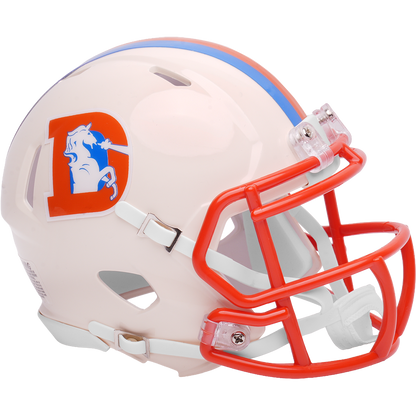 Denver Broncos Speed Mini Football Helmet RETRO - NFL