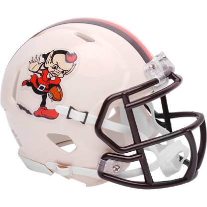 Cleveland Browns Speed Mini Football Helmet RETRO - NFL