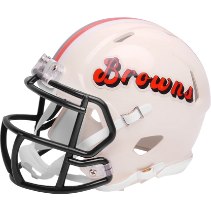 Cleveland Browns Speed Mini Football Helmet RETRO - NFL